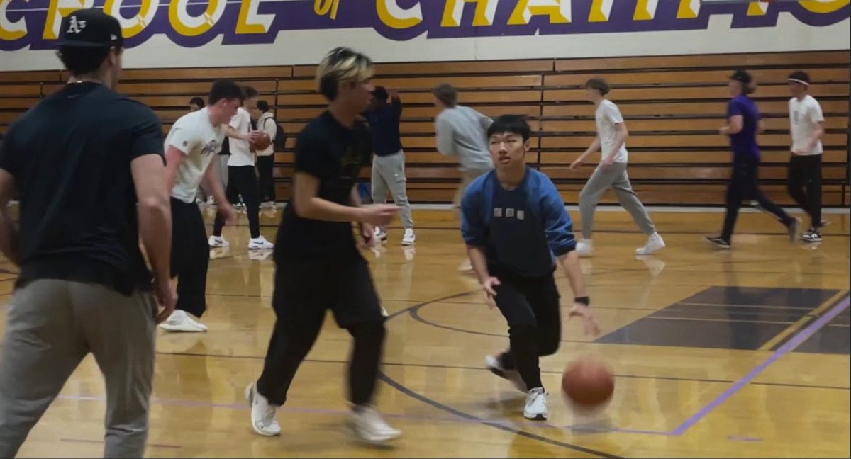 Even in our school, students dedicate their lunch to celebrate March Madness by playing basketball.